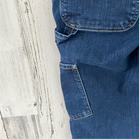 Carhartt Women’s Double Front Work Jeans Size 14. 34X31 Straight Leg - Picture 10 of 11